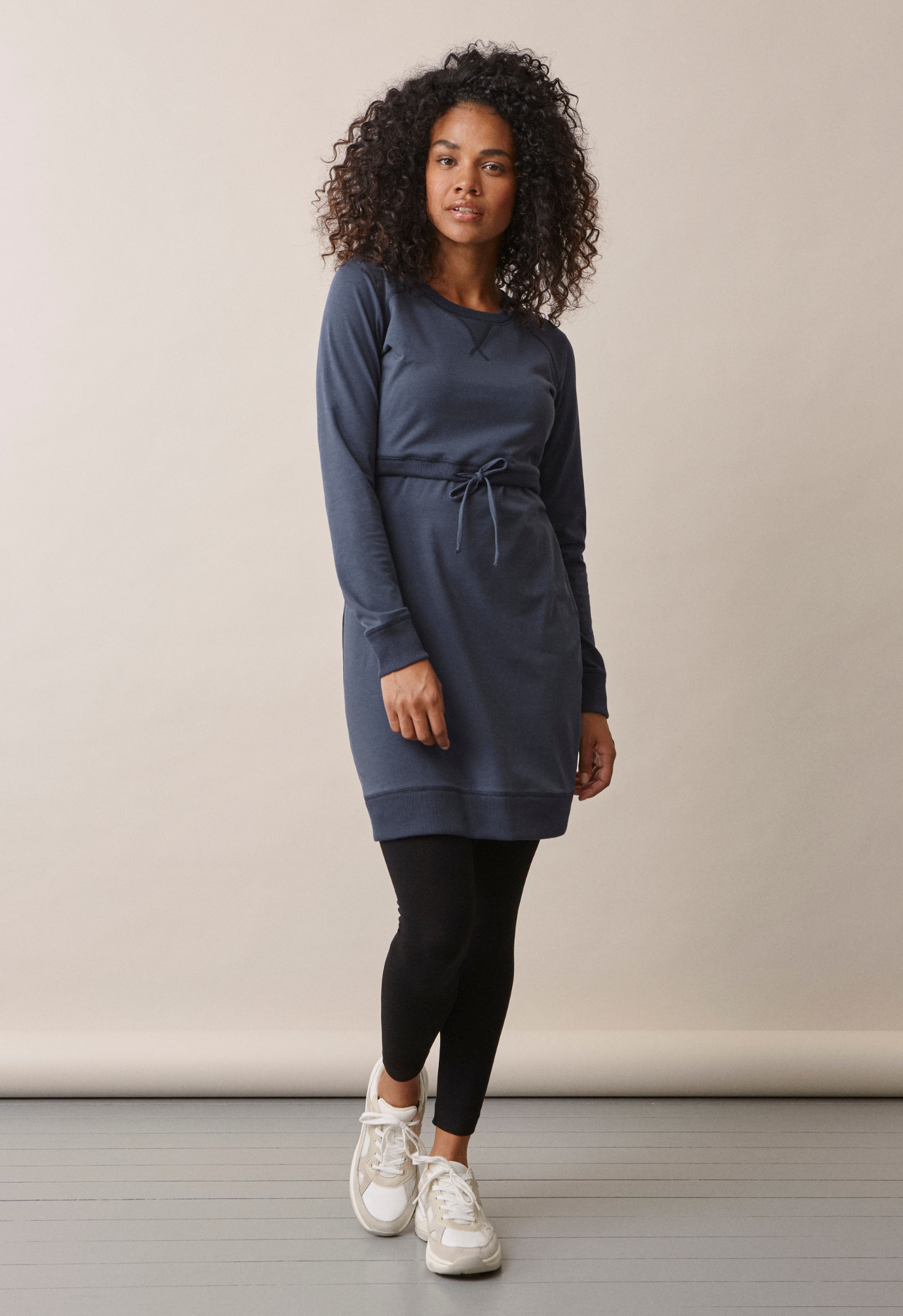 B Warmer Dress Tordenblå