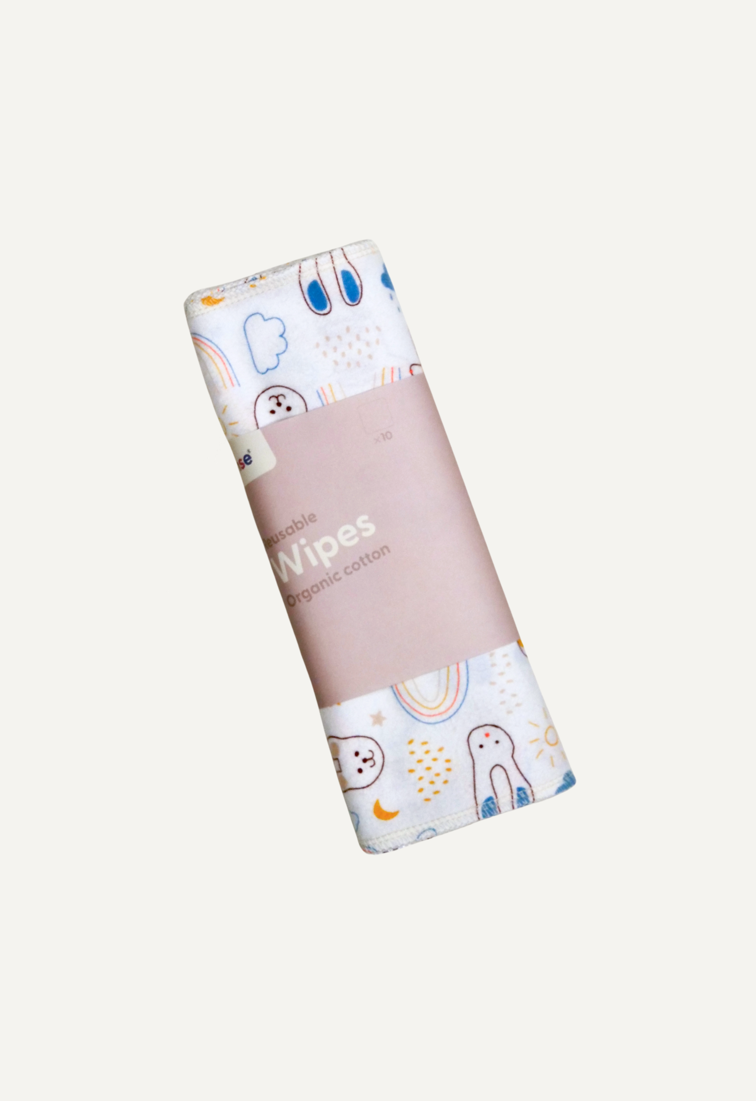 Gjenbrukbare vaskekluter - Teddy - 10-pakning gallery