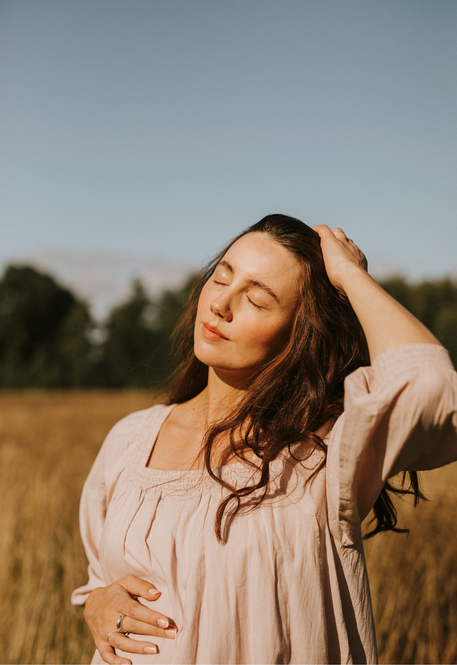 Poetess kjole steingrå gallery