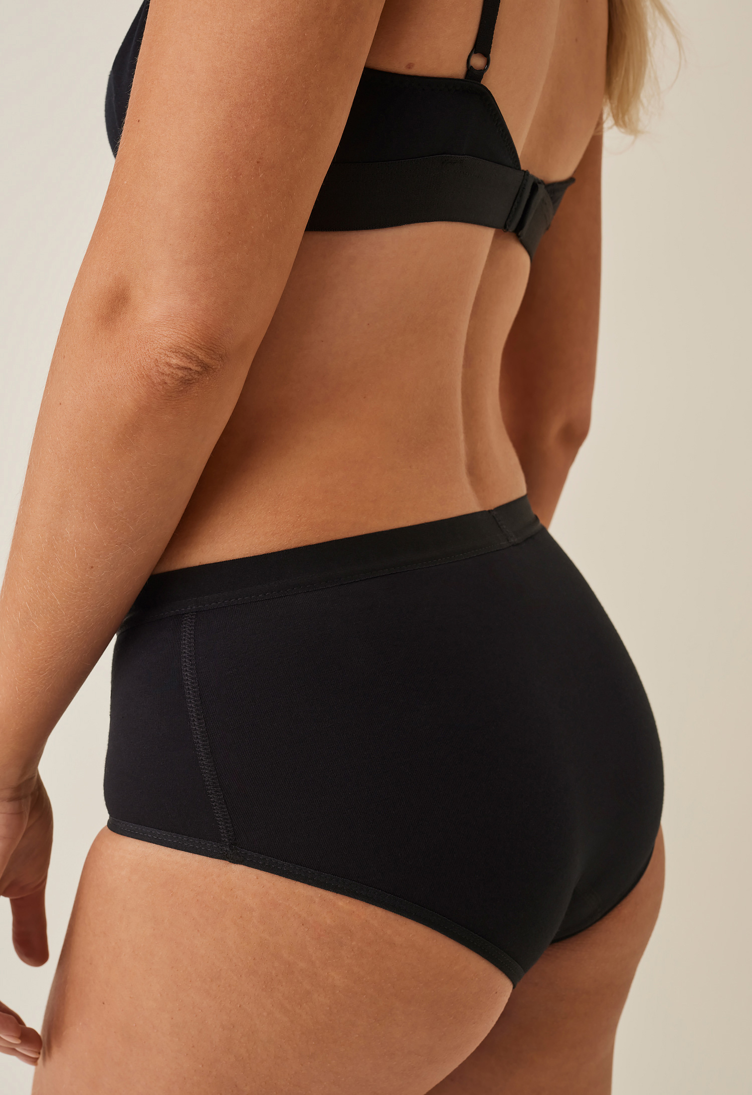 Menstruasjonstruse - Hipster - Lett flyt - Svart gallery