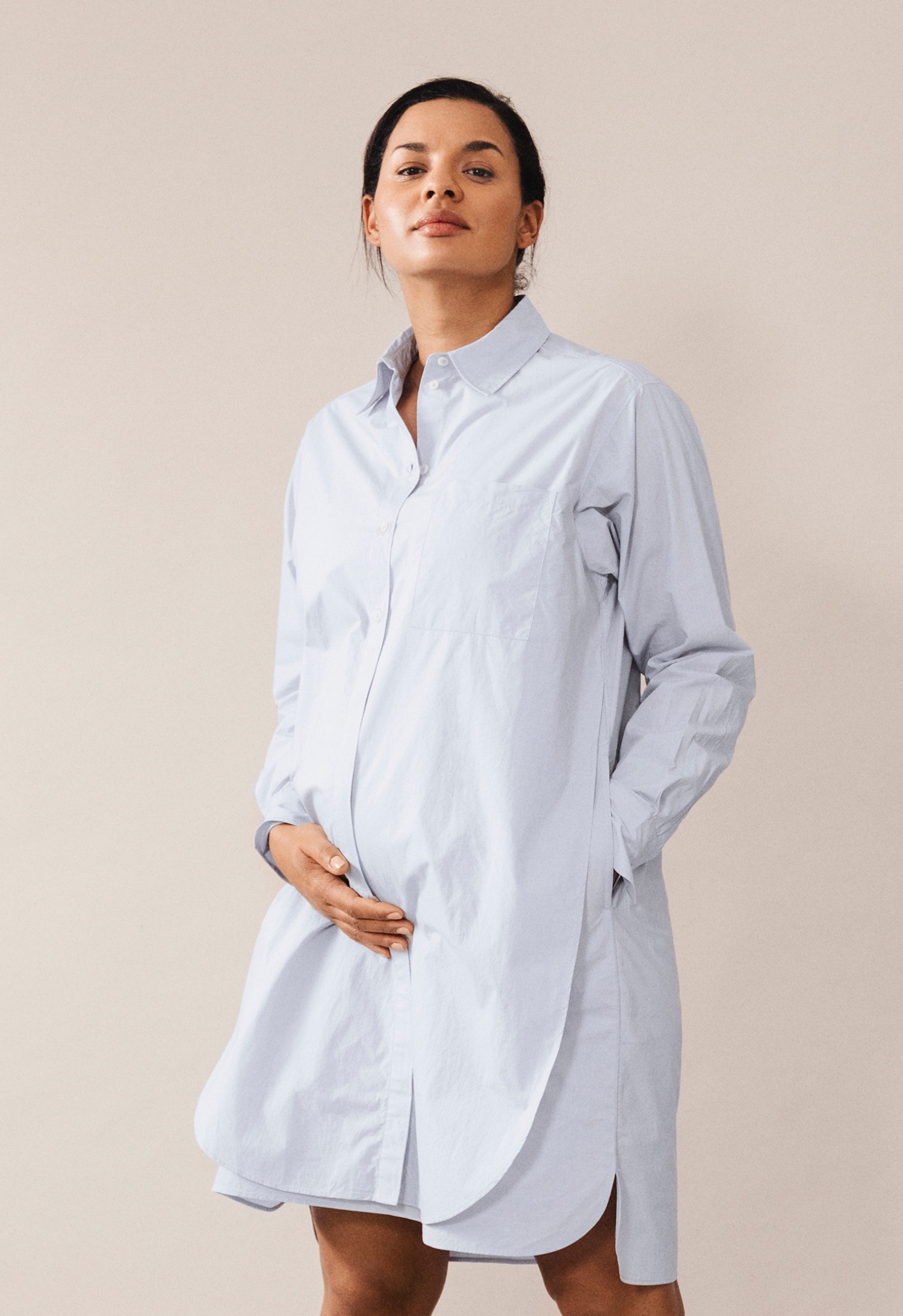 The Duo Dress - Himmelblå