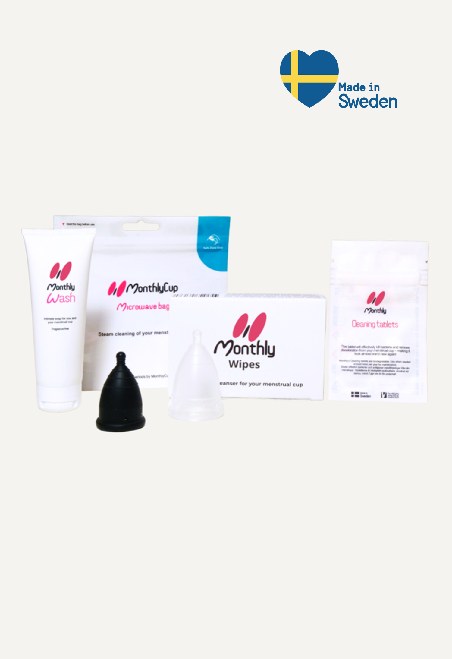 MonthlyCup Startsett Mini/Normal