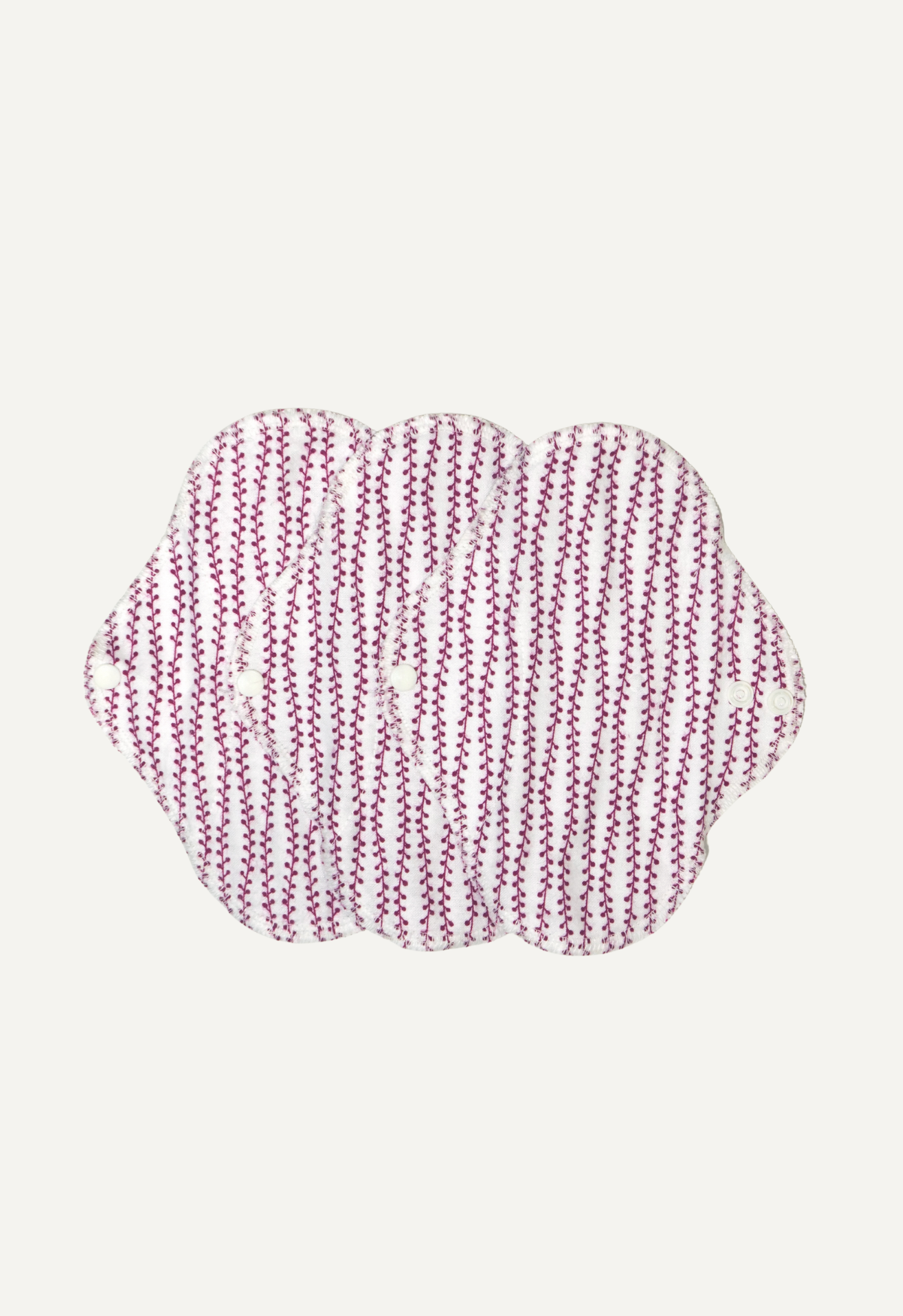 Vaskbare truseinnlegg - Klassisk - Sangria-gren