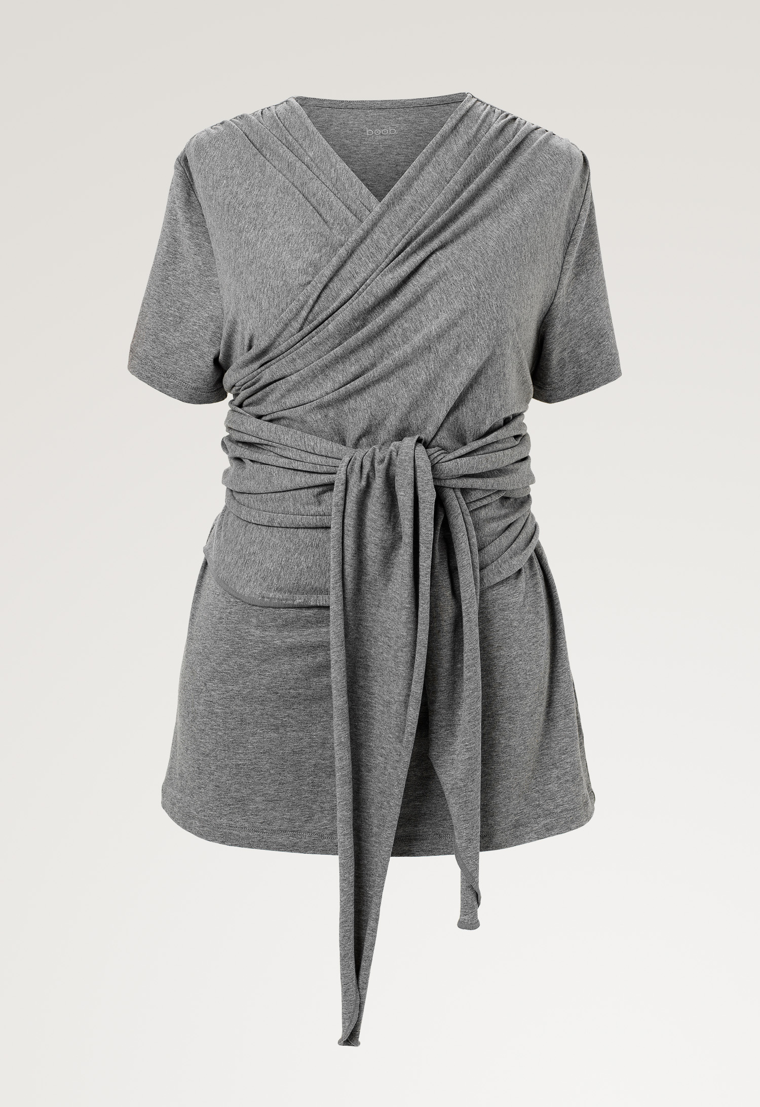 Skin to skin-topp - Gråmelert gallery