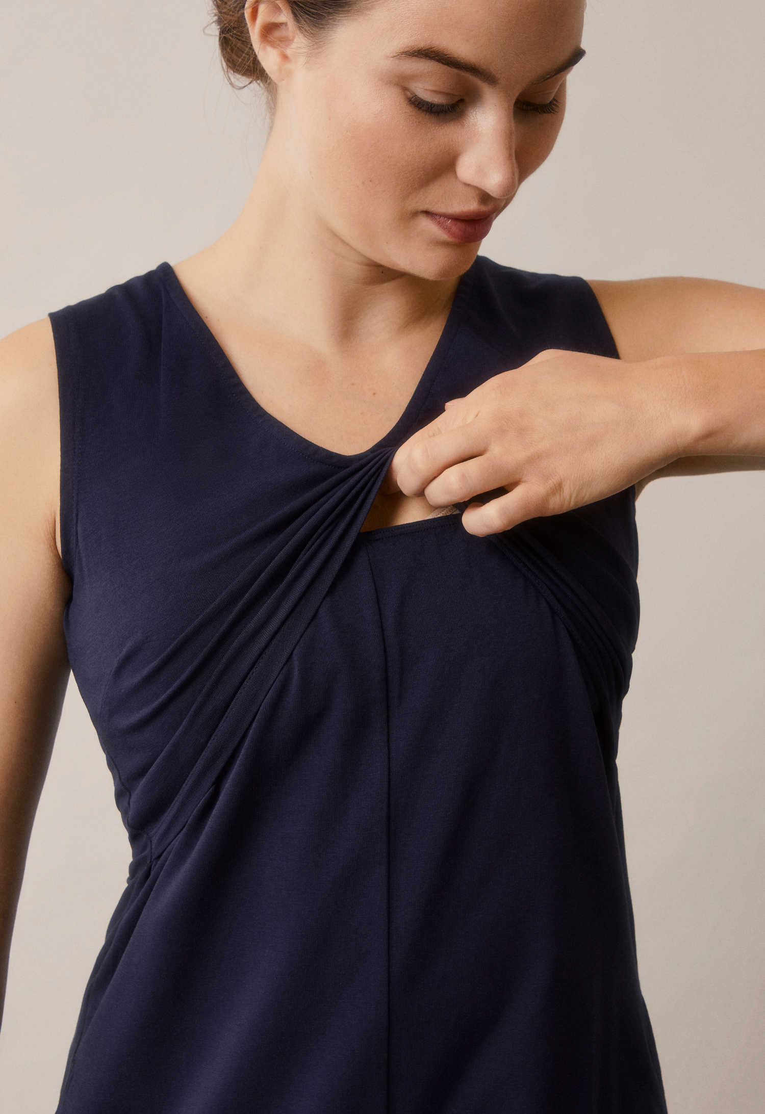 Kjole A midnattsblå gallery