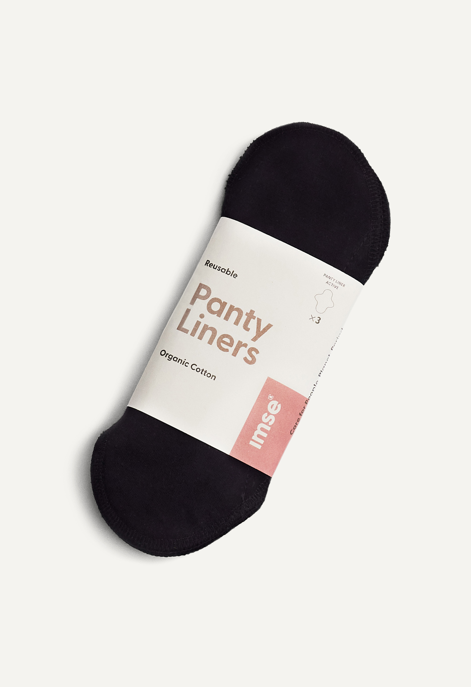 Vaskbare truseinnlegg - Active - Svart gallery