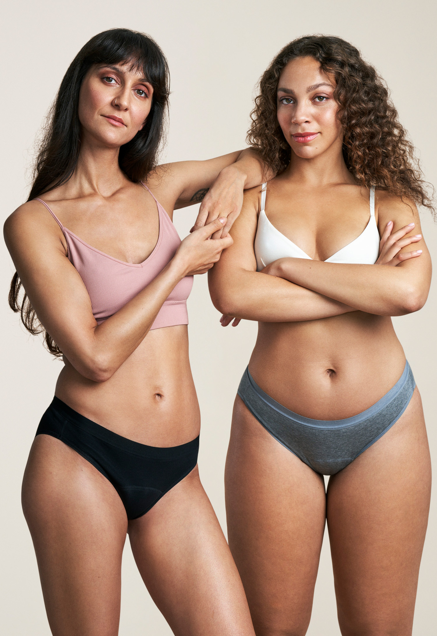 Menstruasjonstruse - Bikini - For kraftig blødning - Svart gallery