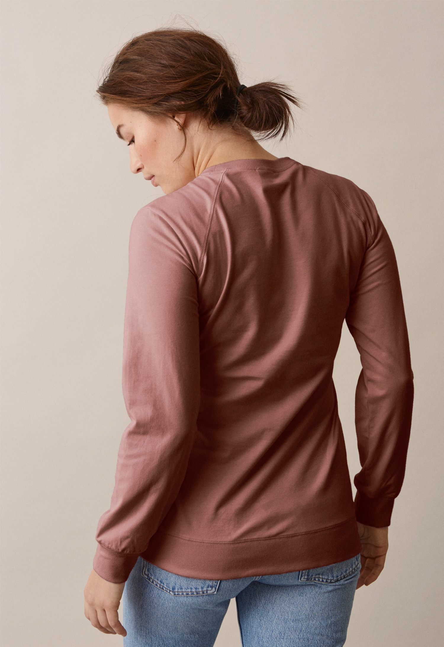 B Warmer Sweatshirt - Mørk mauve gallery