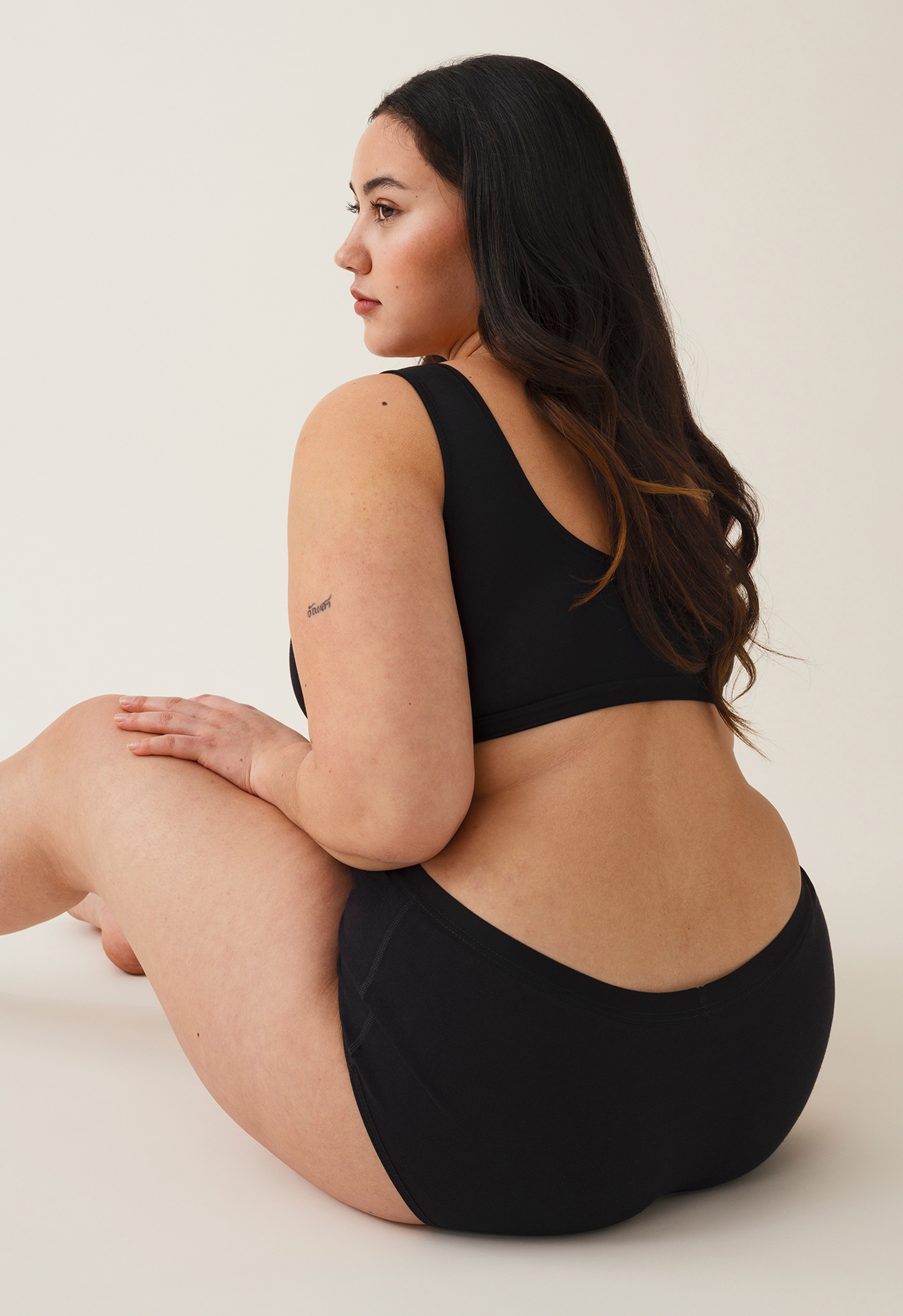 Menstruasjonstruse - Hipster - Middels flyt - Svart gallery