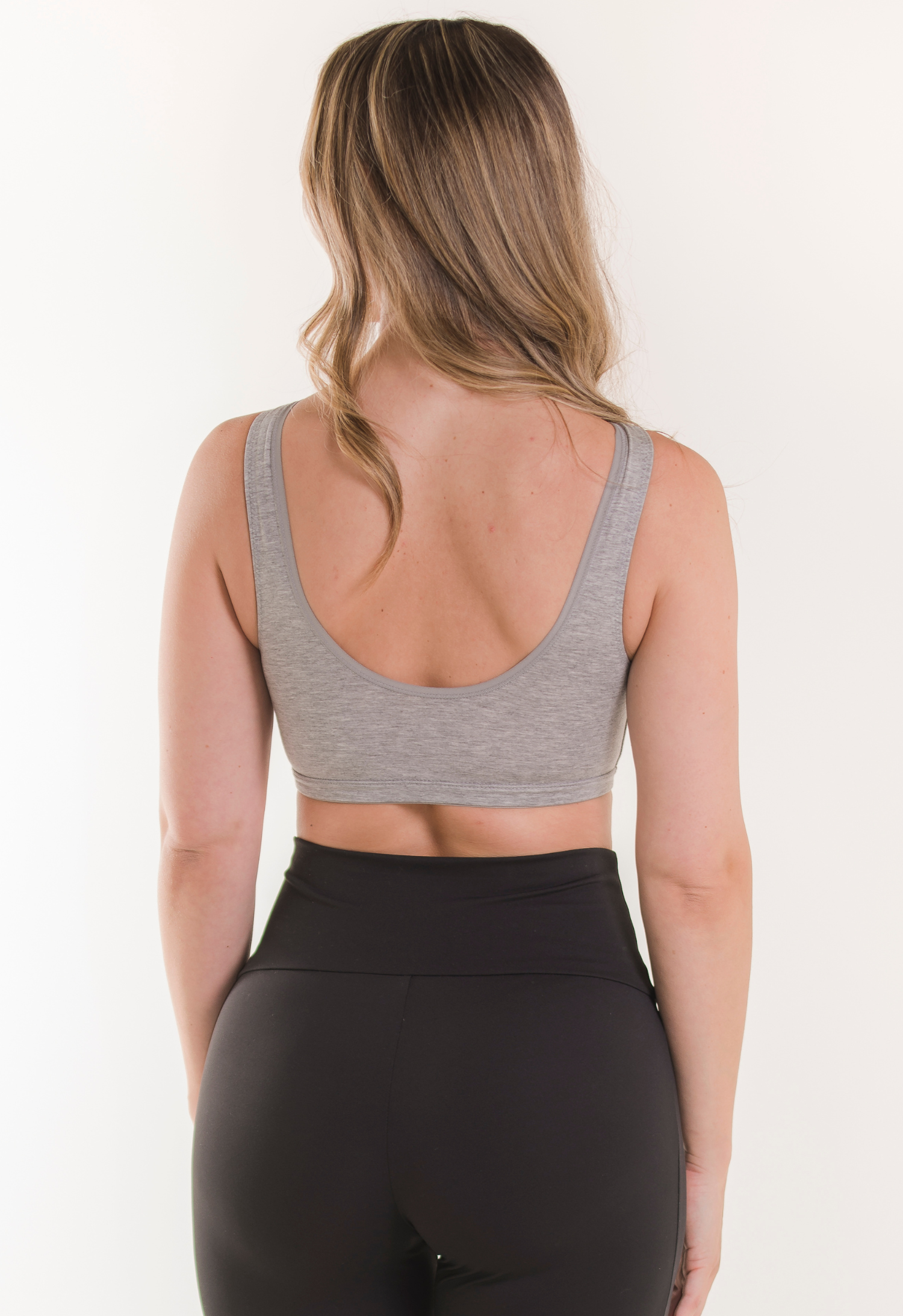 Myk amme-BH - Grå Melange gallery