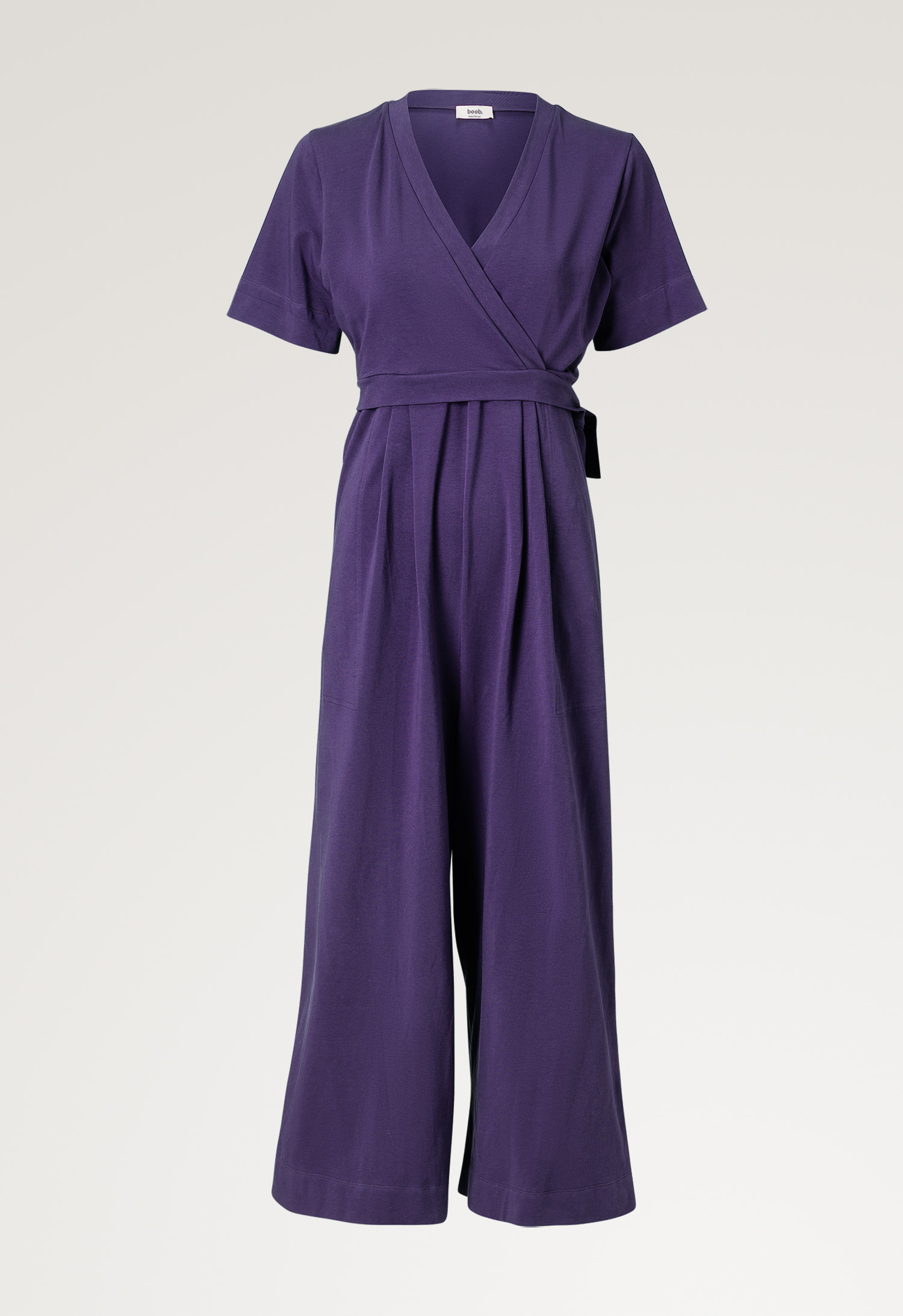 Jumpsuit for gravide med ammefunksjon - Lilla gallery