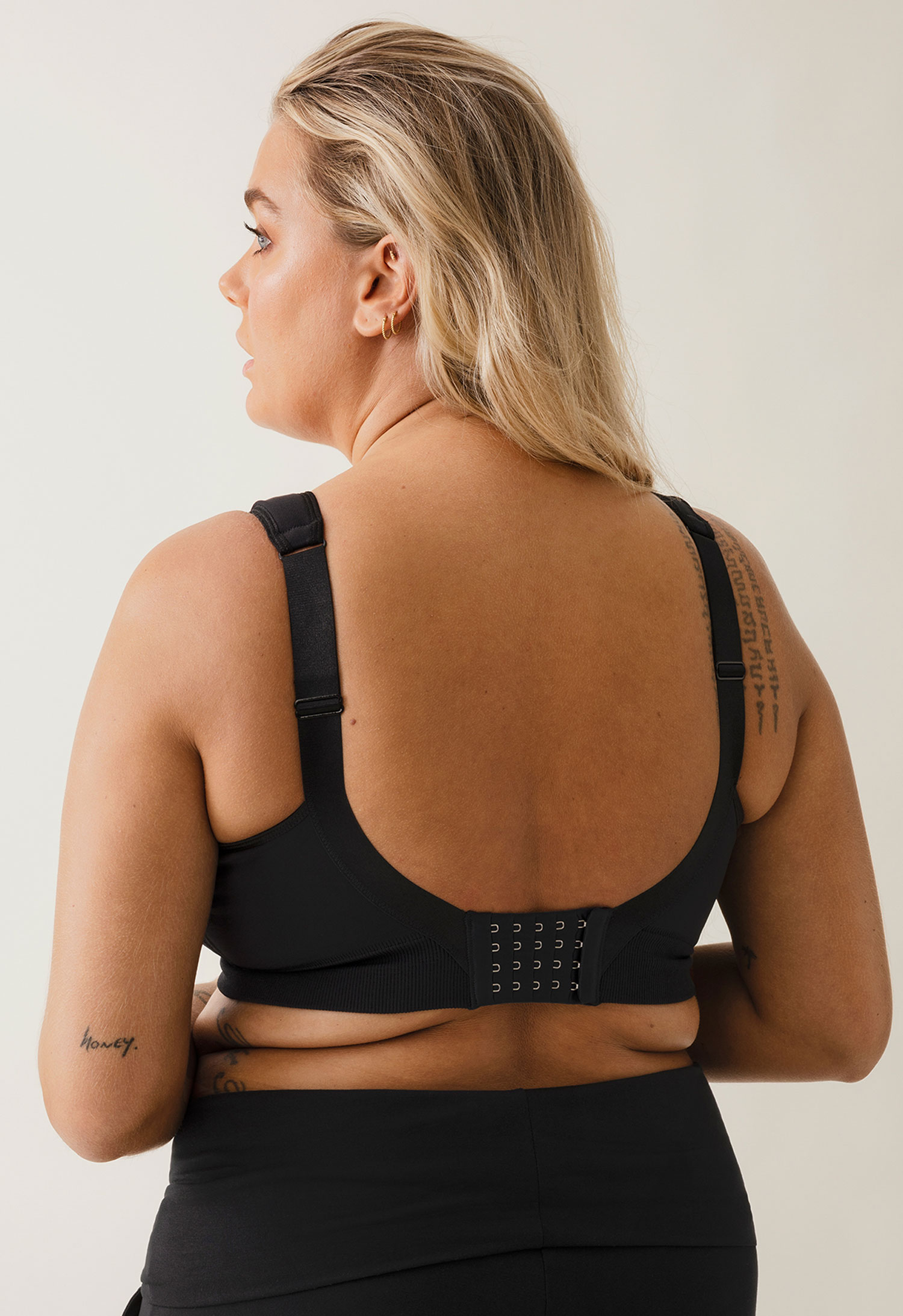 Stødig trådløs amme-BH 75C - 100G - Svart gallery