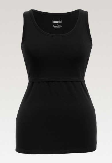 Classic singlet - svart gallery